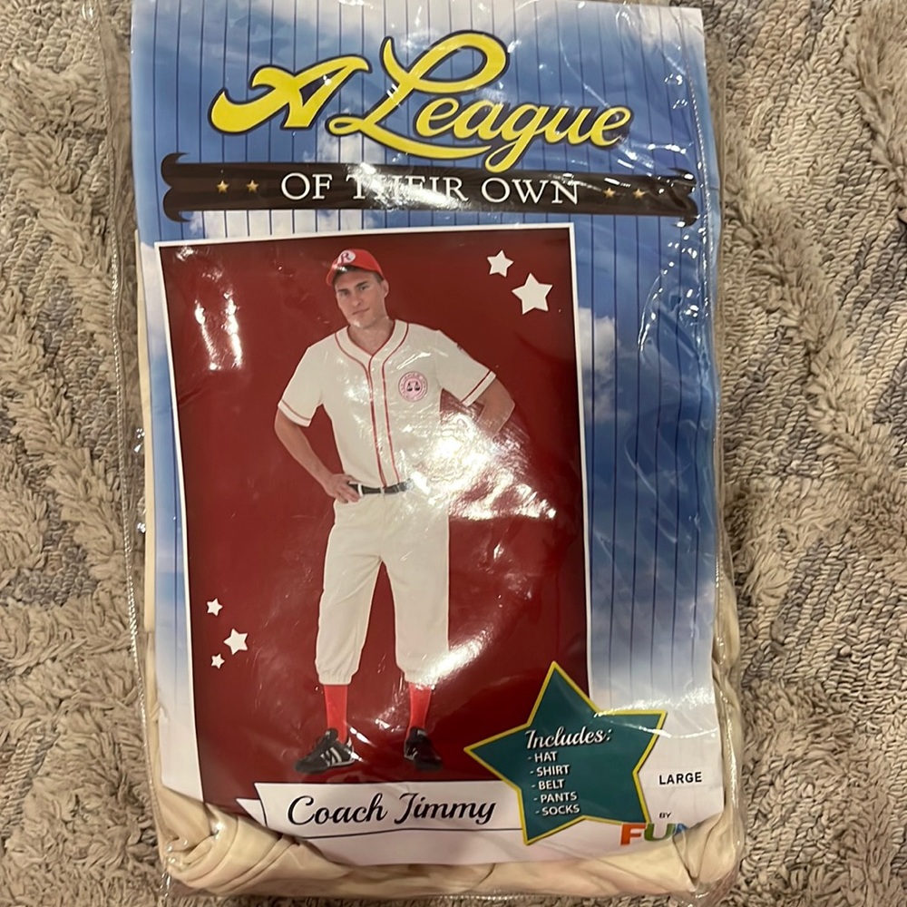 A League of their own “coach jimmy” Halloween costume